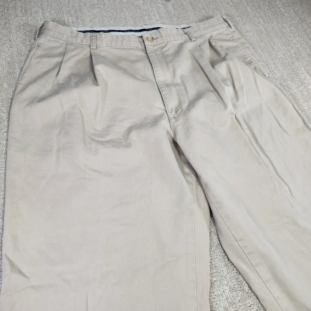 Vintage‎ Polo Ralph Lauren Pants Men 38x32 READ* High Rise Pleated Baggy Trouser